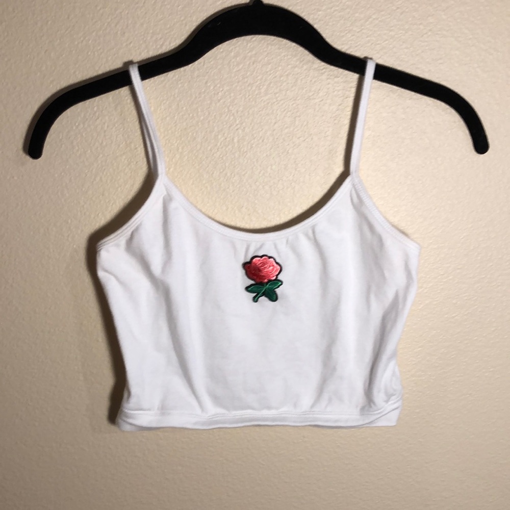 Rose Crop Top